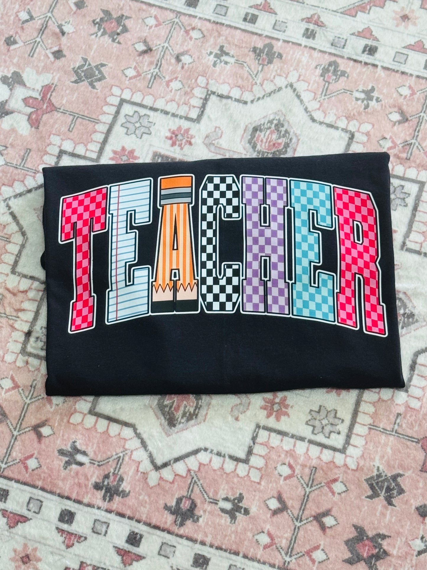 Retro Teacher Tee