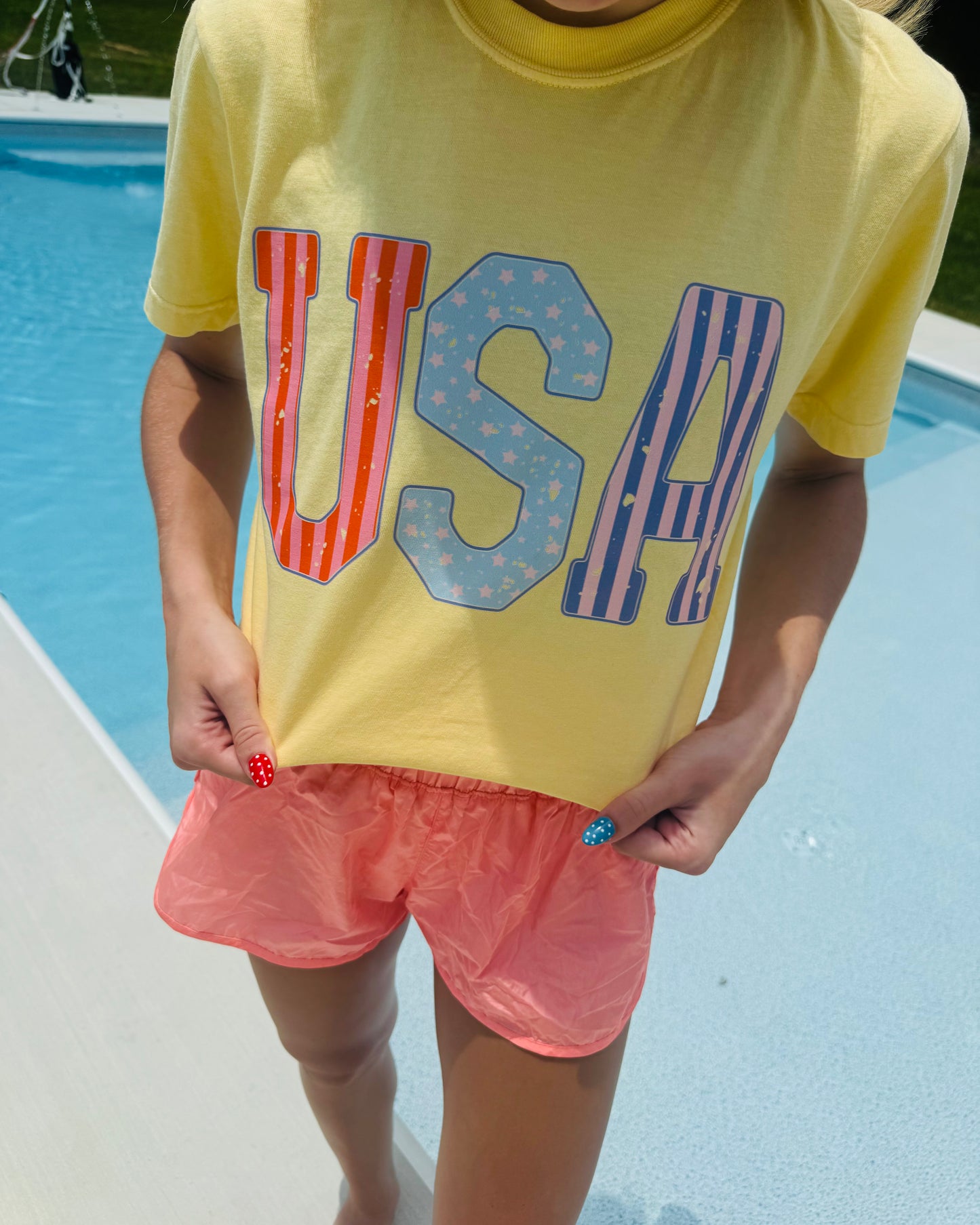 Pastel USA Tee