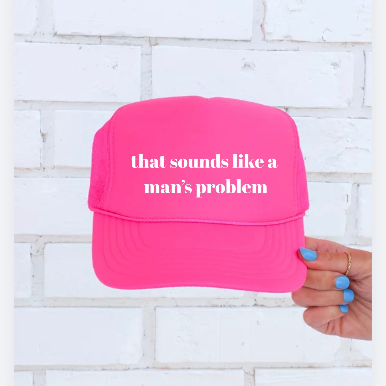 Man's Problem Trucker Hat - PREORDER