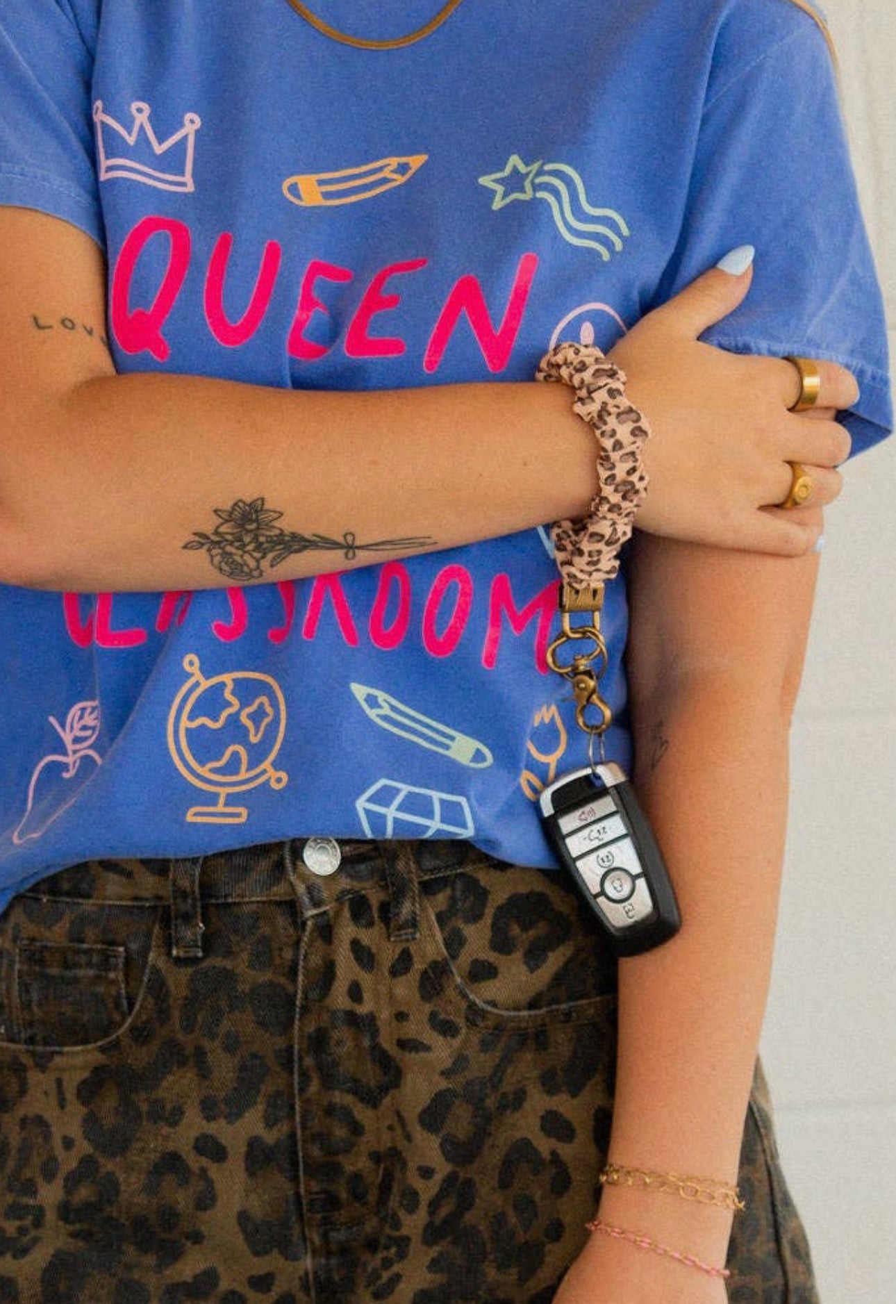 Bold & Fearless Key Chain