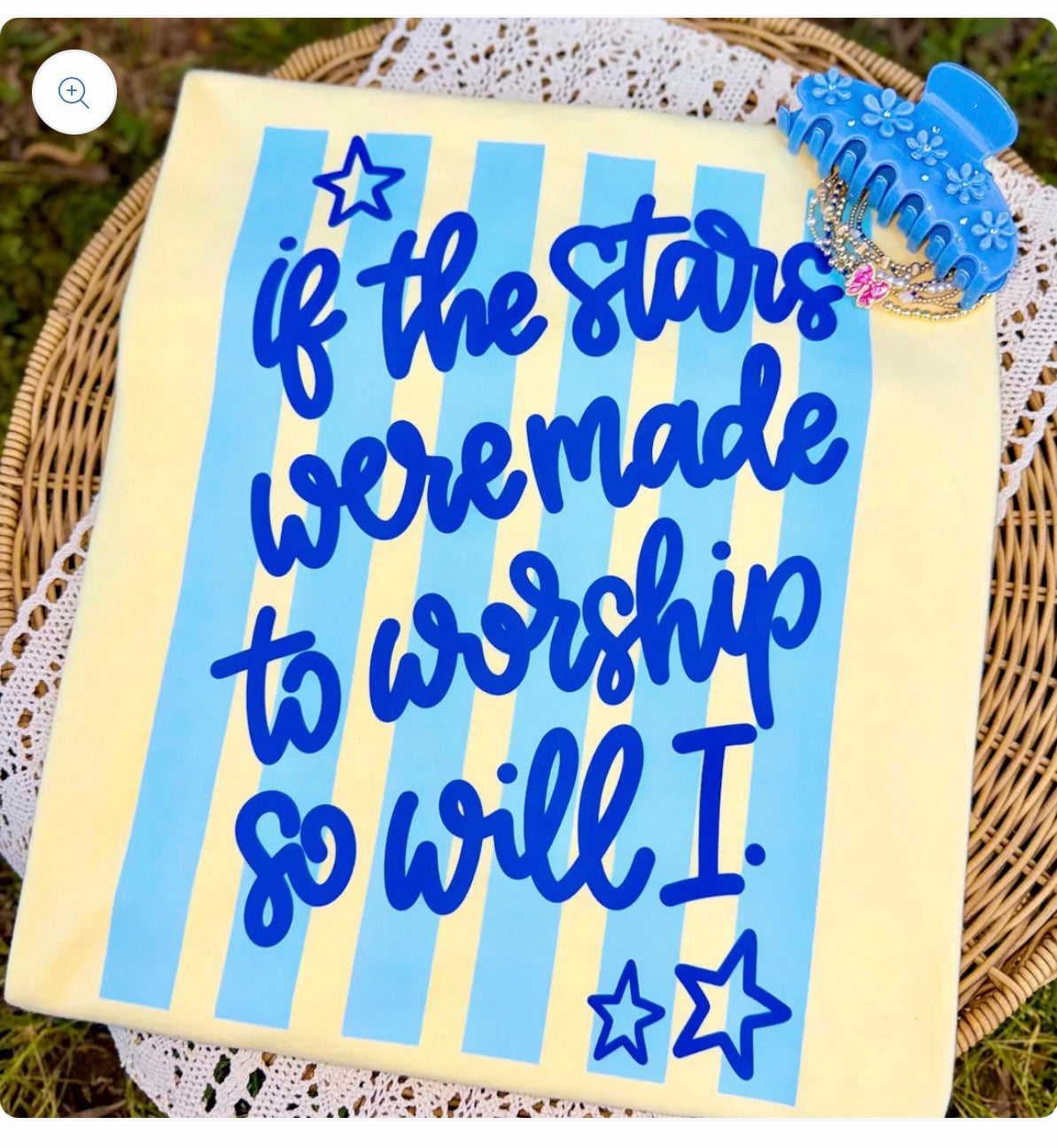 Stars Made to Worship Tee