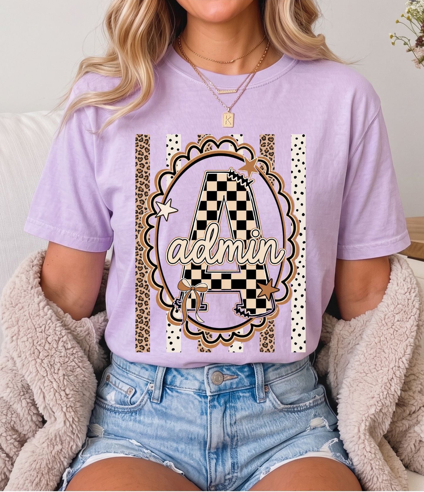 ** DEAL OF THE DAY** Preppy School Staff Tee