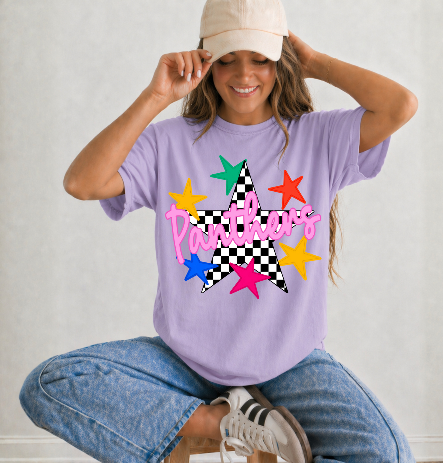 Retro Star Panthers Tee