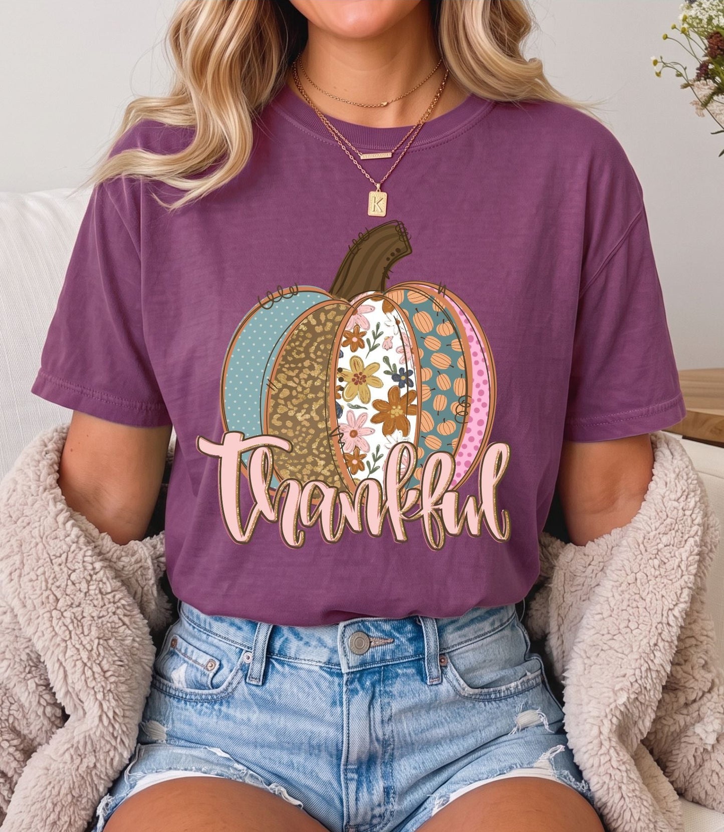 **DEAL OF THE DAY** Thankful Pumpkin Tee