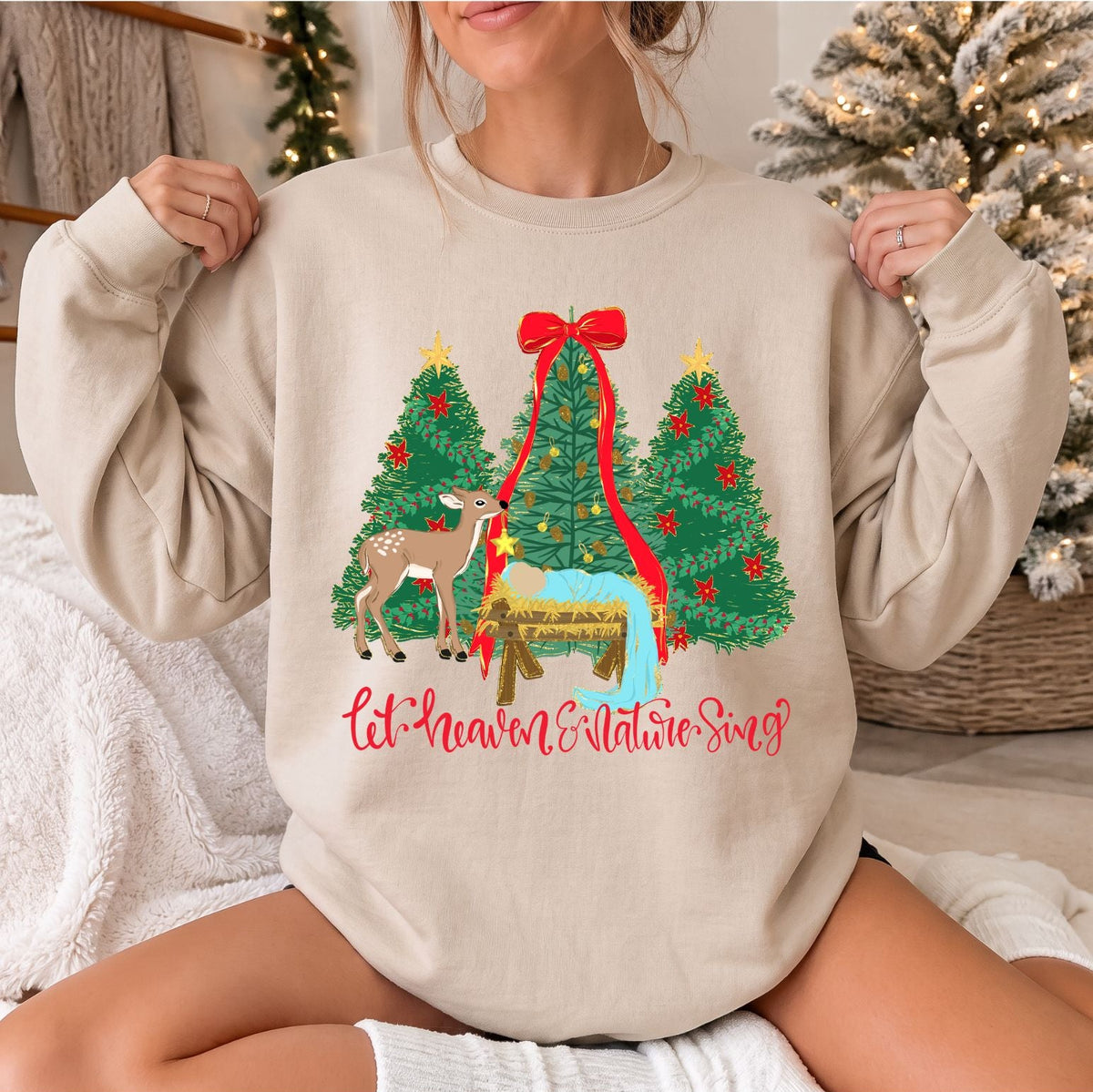 Let Heaven and Nature Sing Sweatshirt