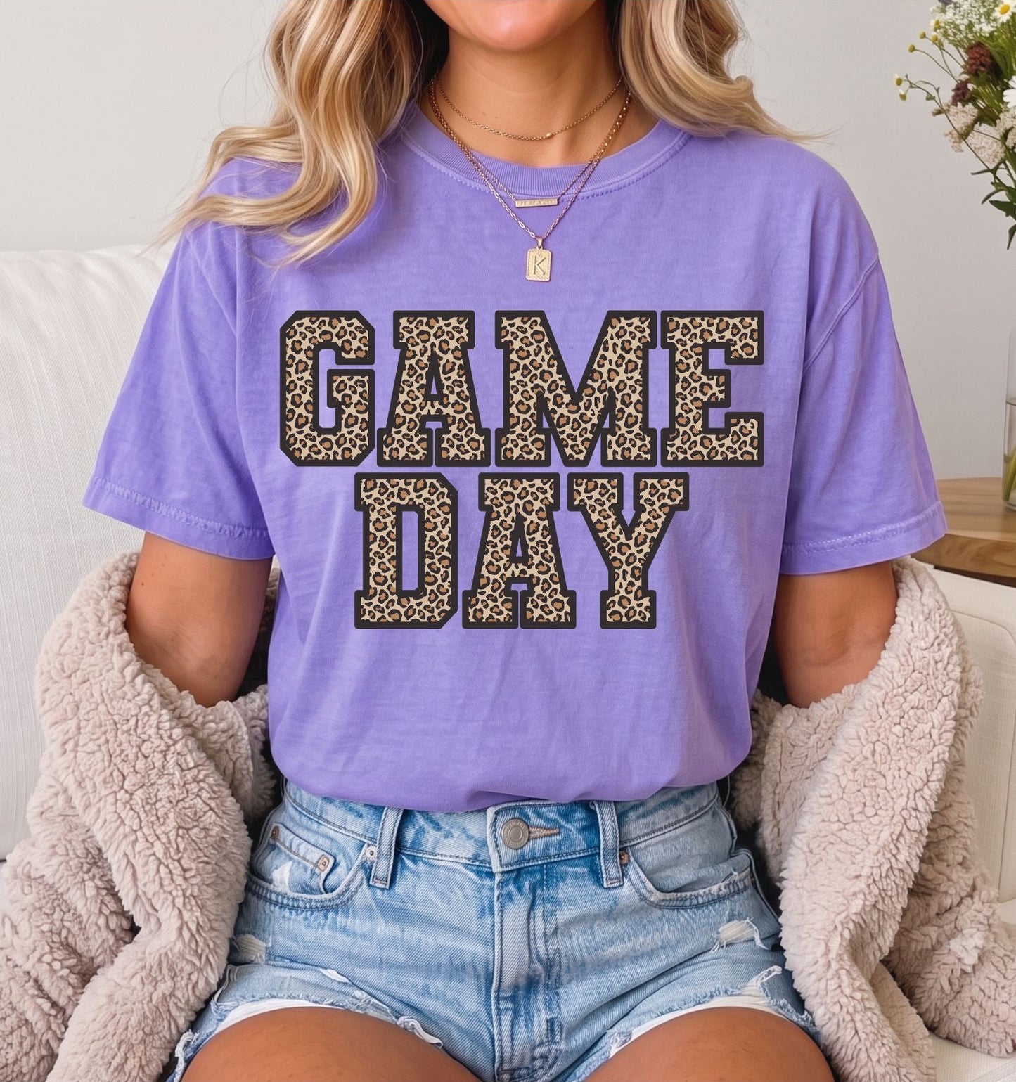 Leopard Game Day Tee