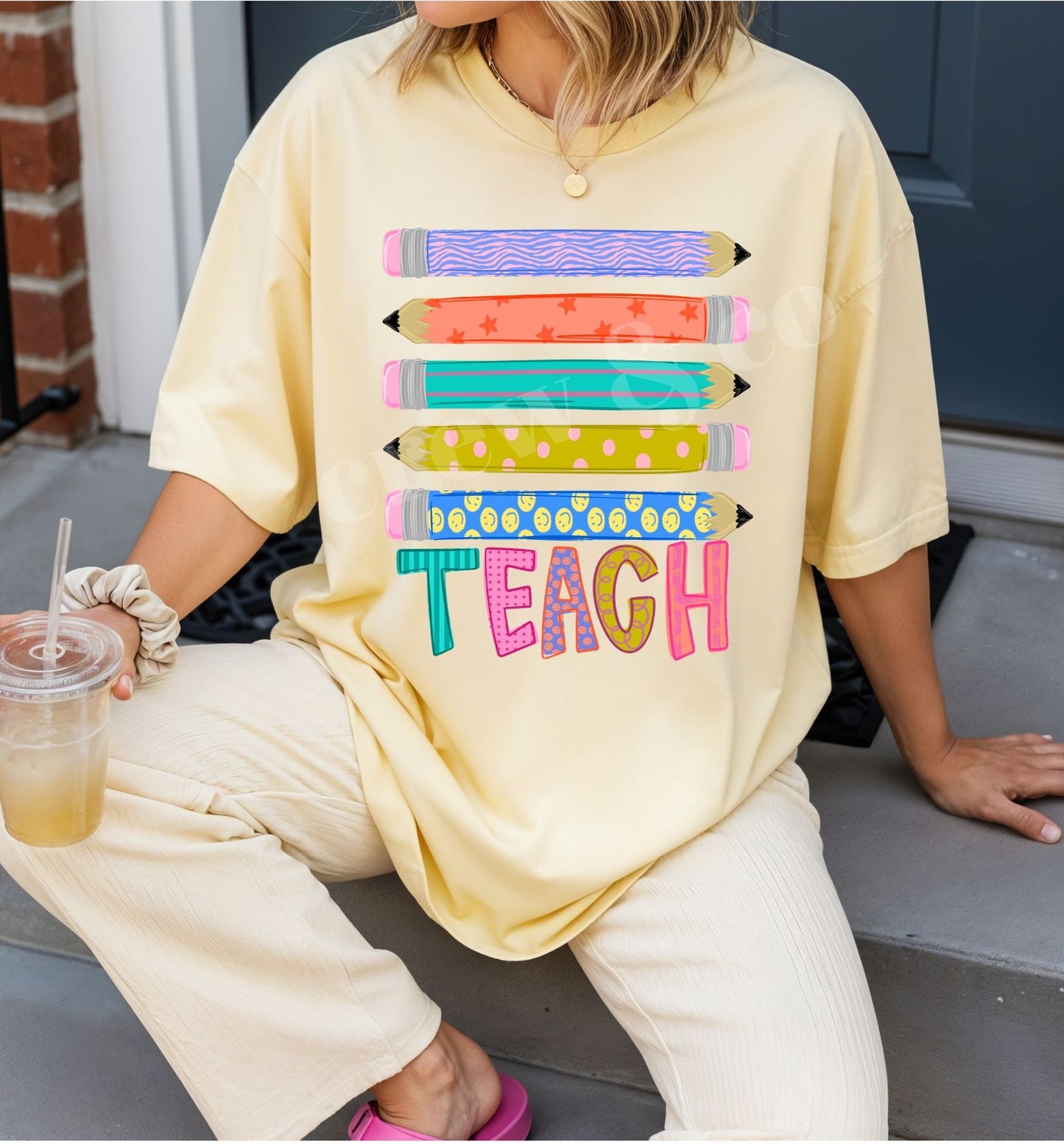 Teach Stacked Pencils