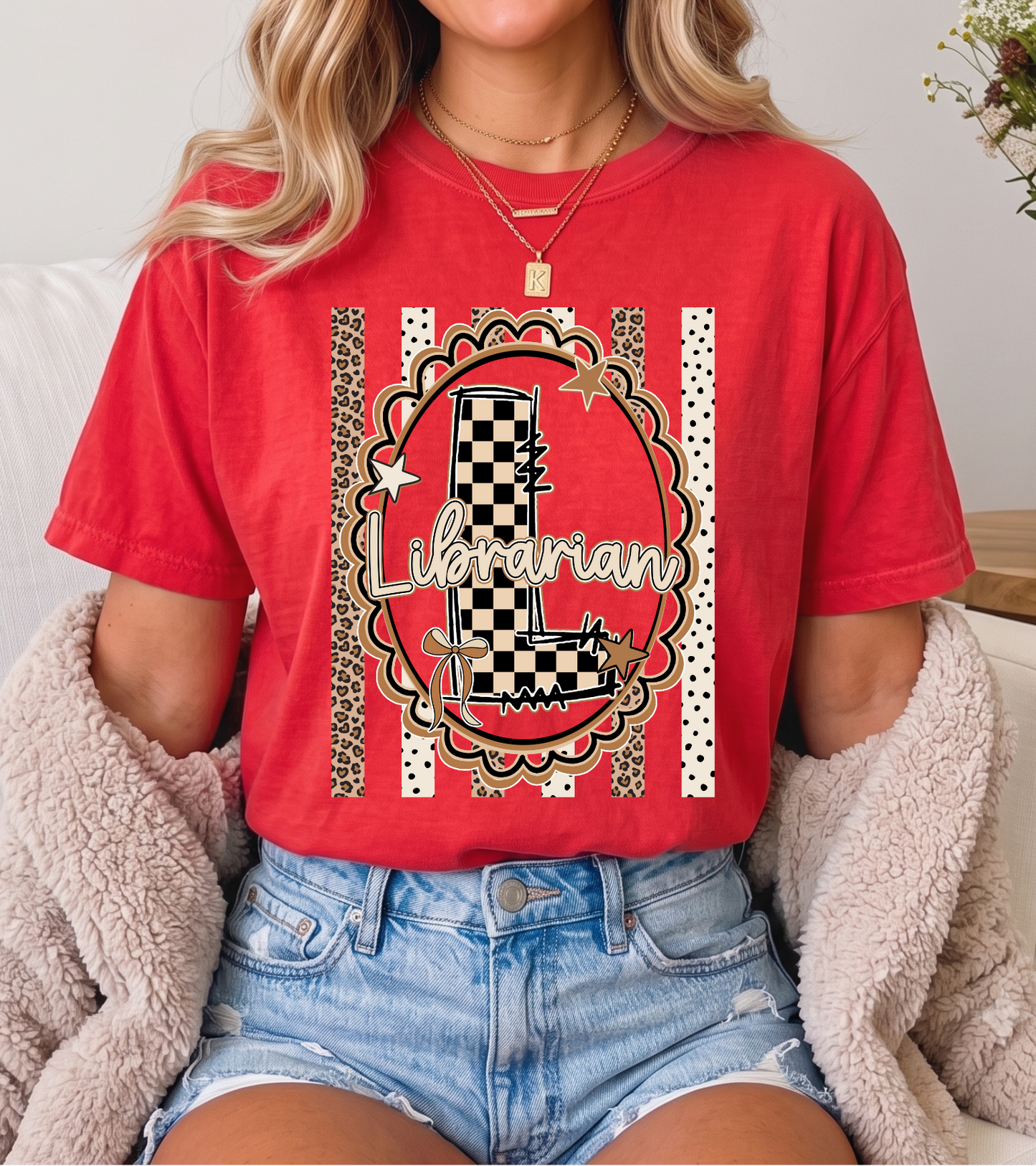 ** DEAL OF THE DAY** Preppy School Staff Tee