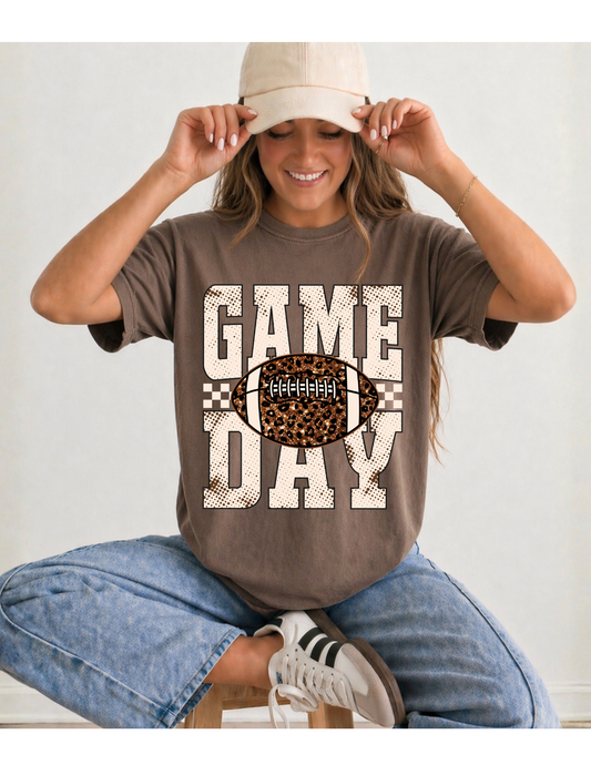 Leopard Football Game Day Tee