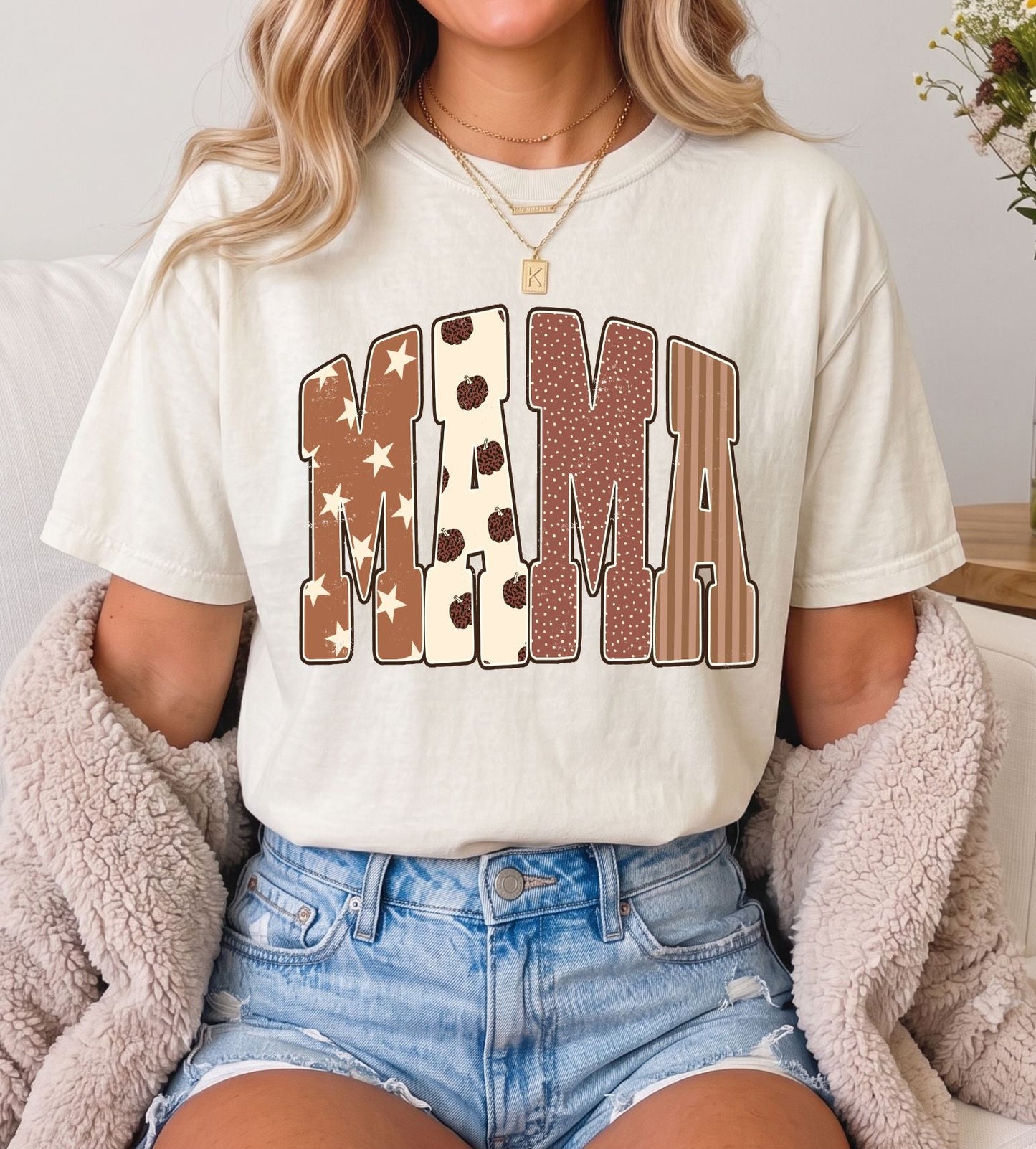 Fall Pumpkin Mama Tee