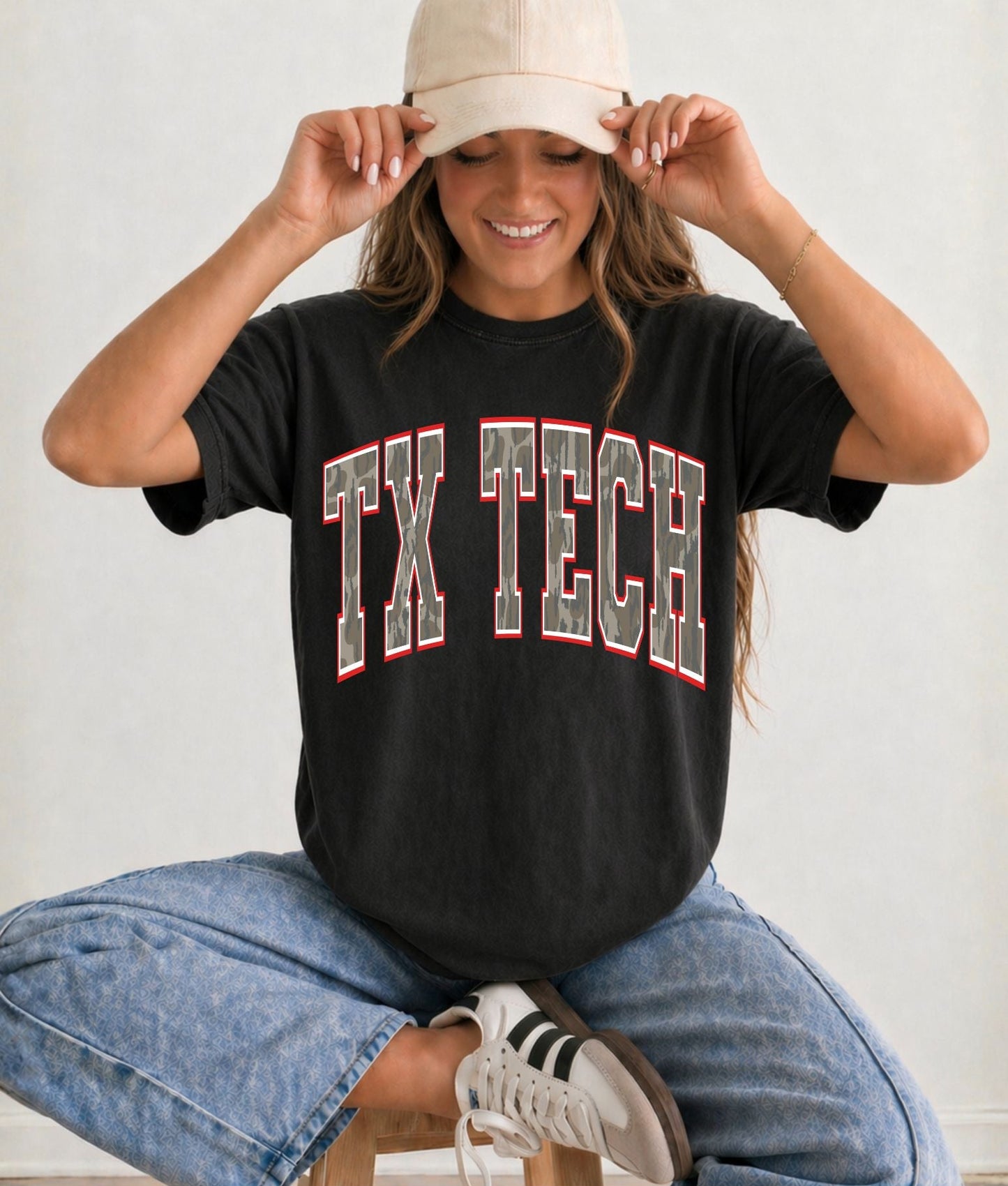 Texas Tech Camo Tee