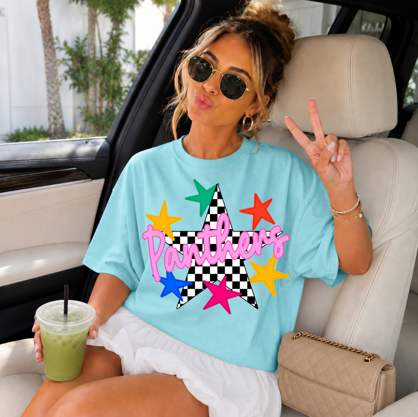 Retro Star Panthers Tee