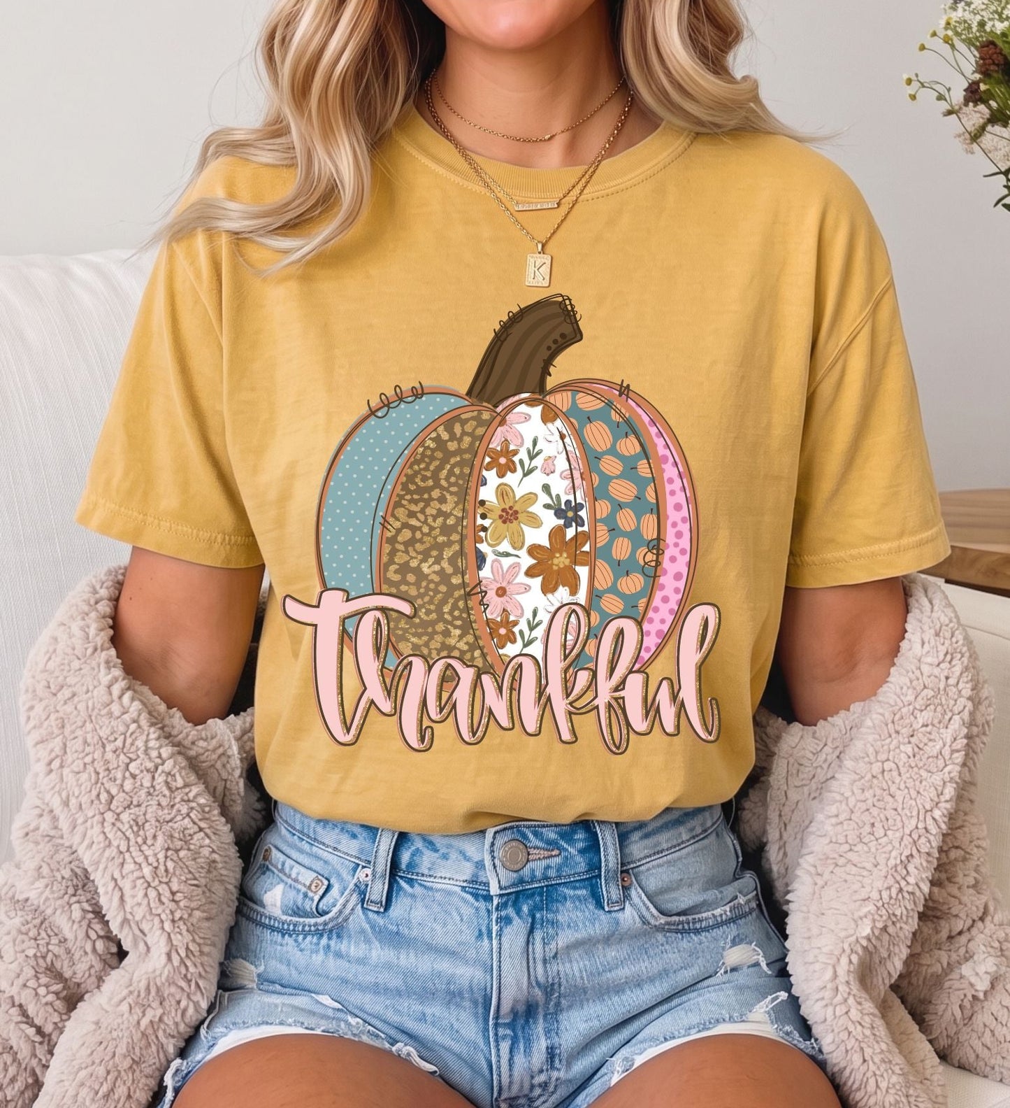 **DEAL OF THE DAY** Thankful Pumpkin Tee