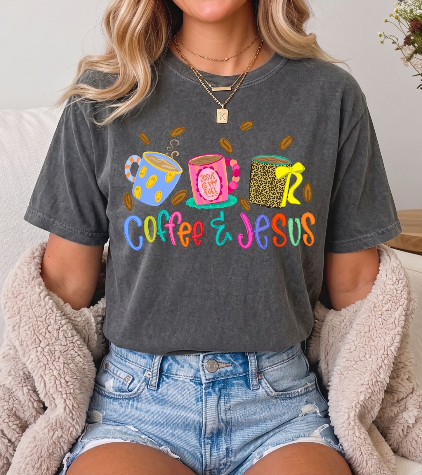 Coffee & Jesus Tee