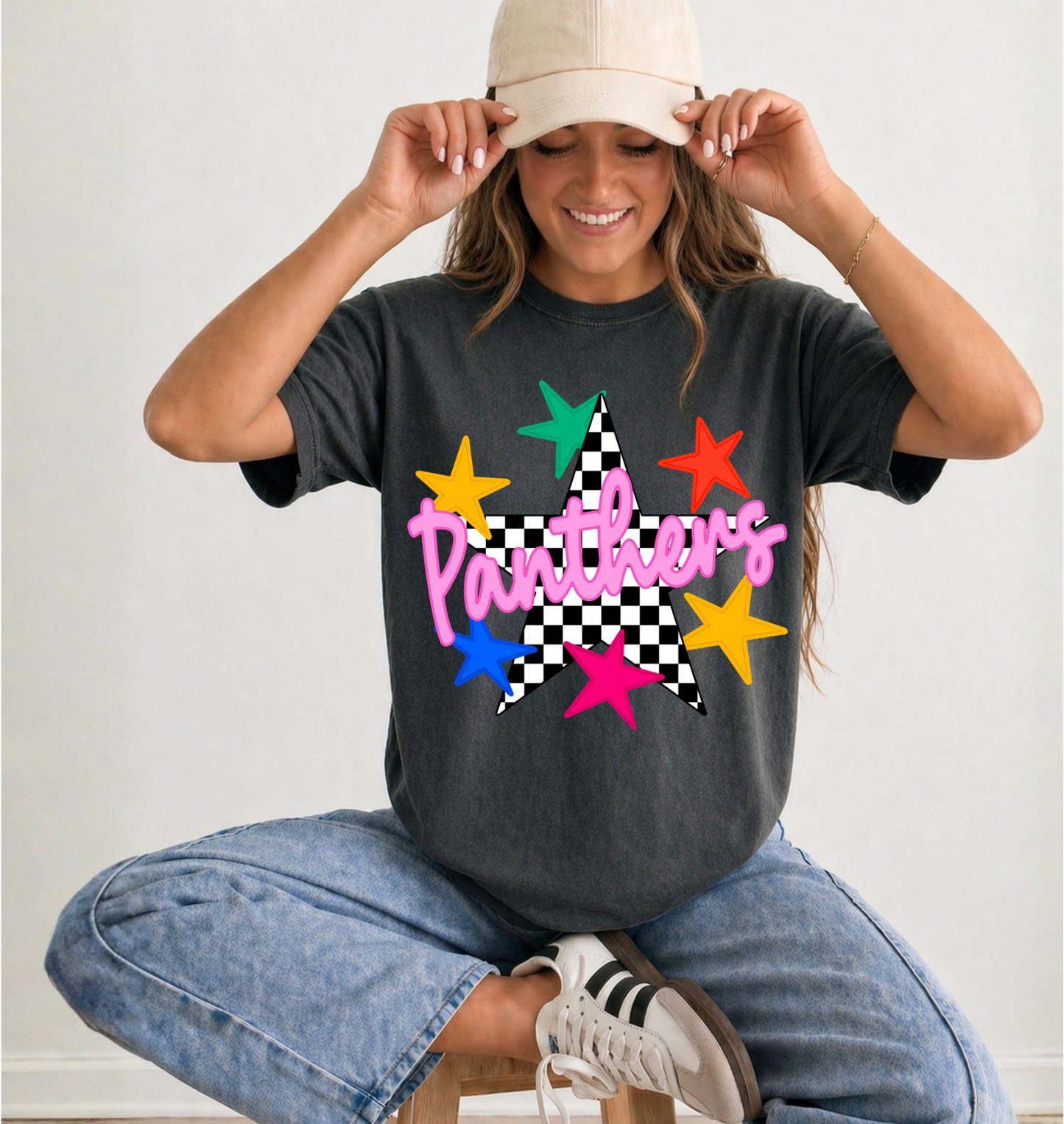 Retro Star Panthers Tee