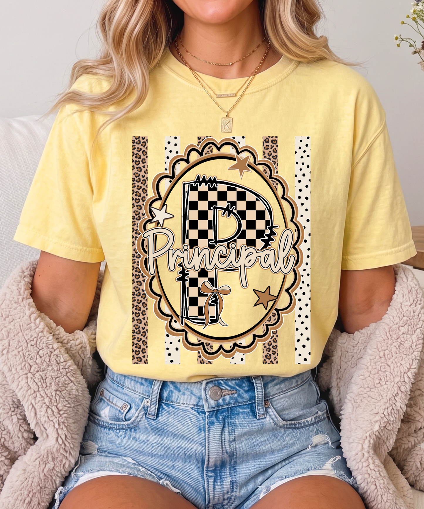 ** DEAL OF THE DAY** Preppy School Staff Tee