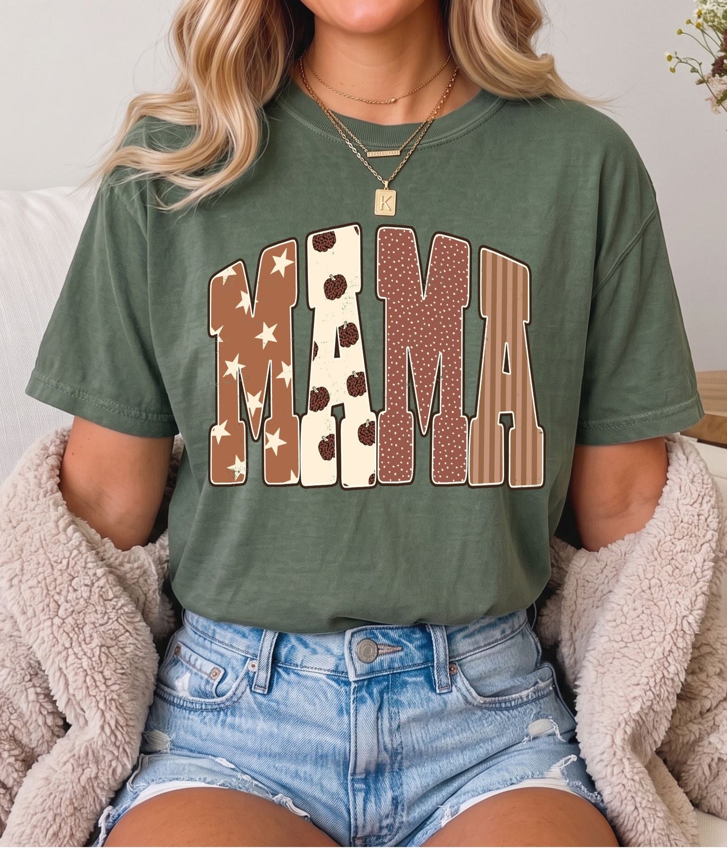 Fall Pumpkin Mama Tee