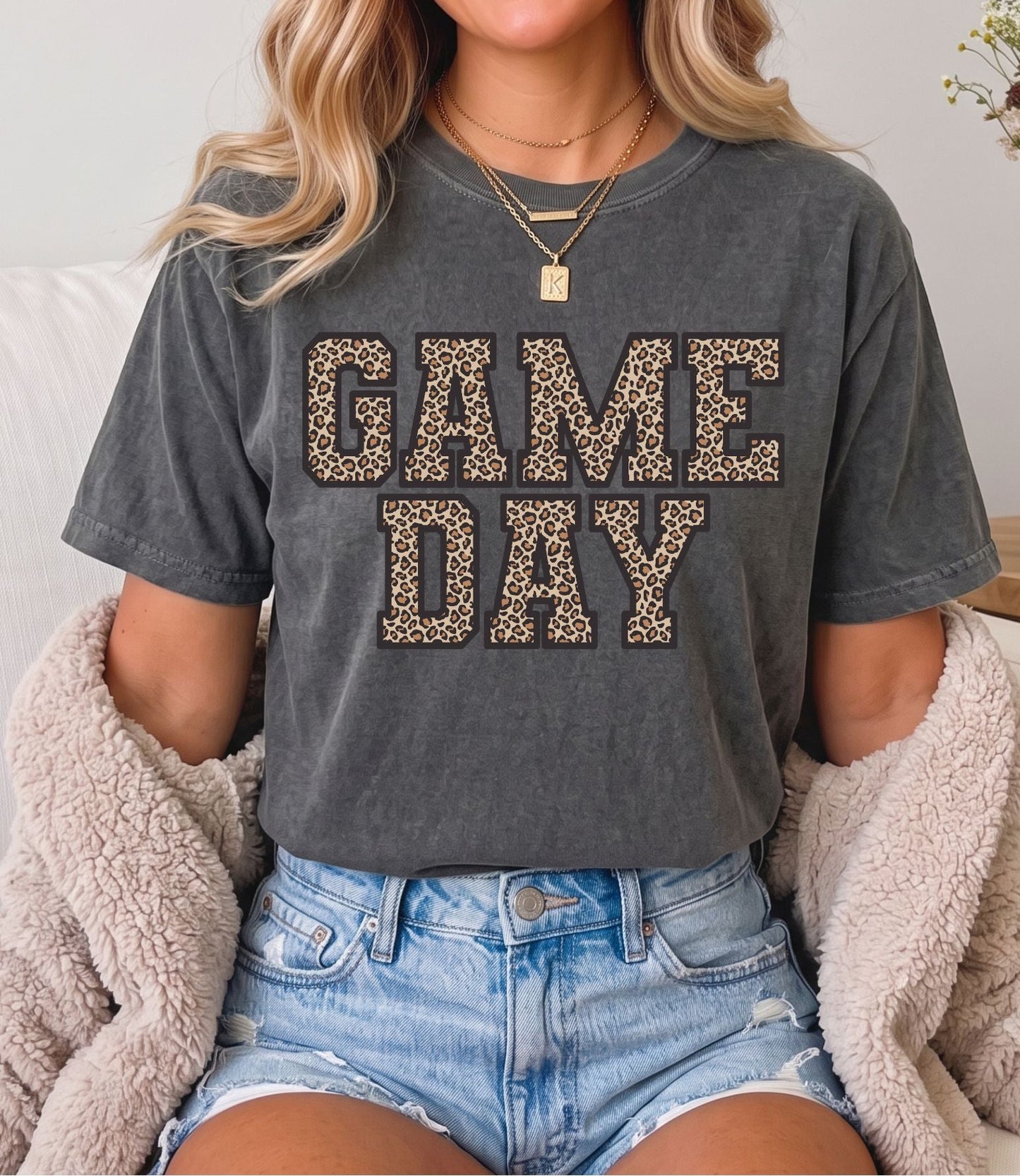 Leopard Game Day Tee