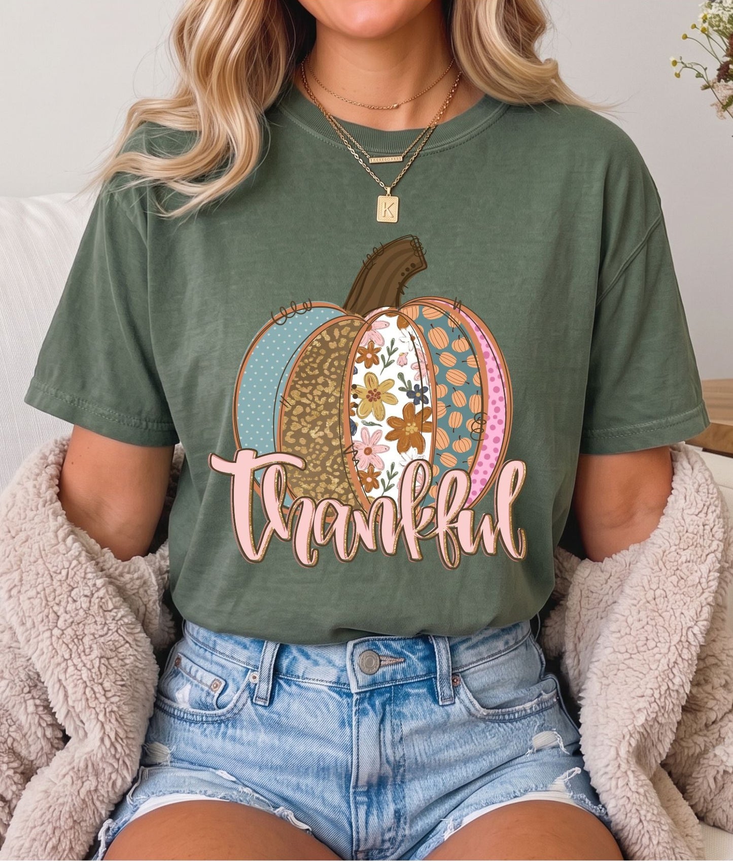 **DEAL OF THE DAY** Thankful Pumpkin Tee