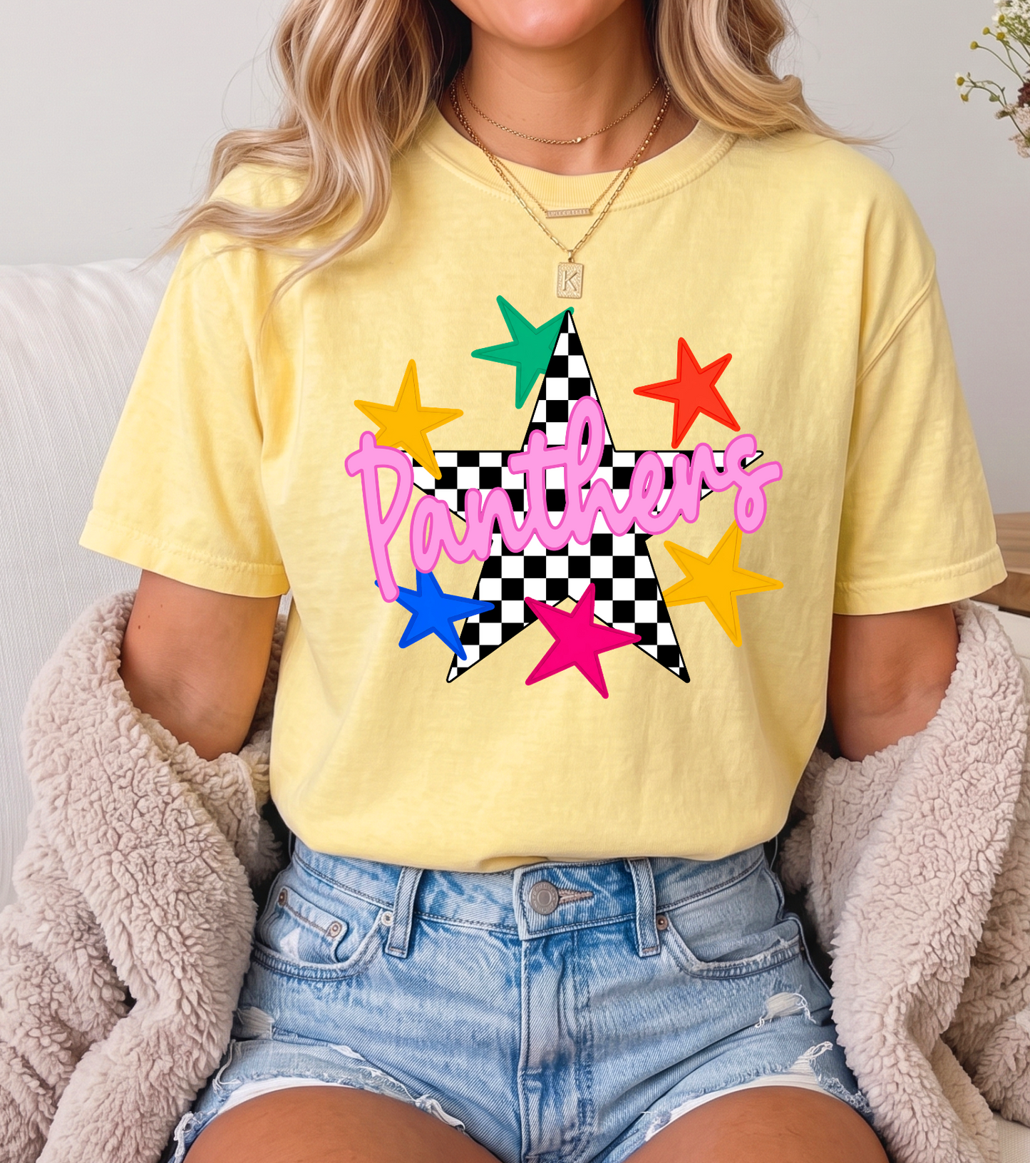 Retro Star Panthers Tee