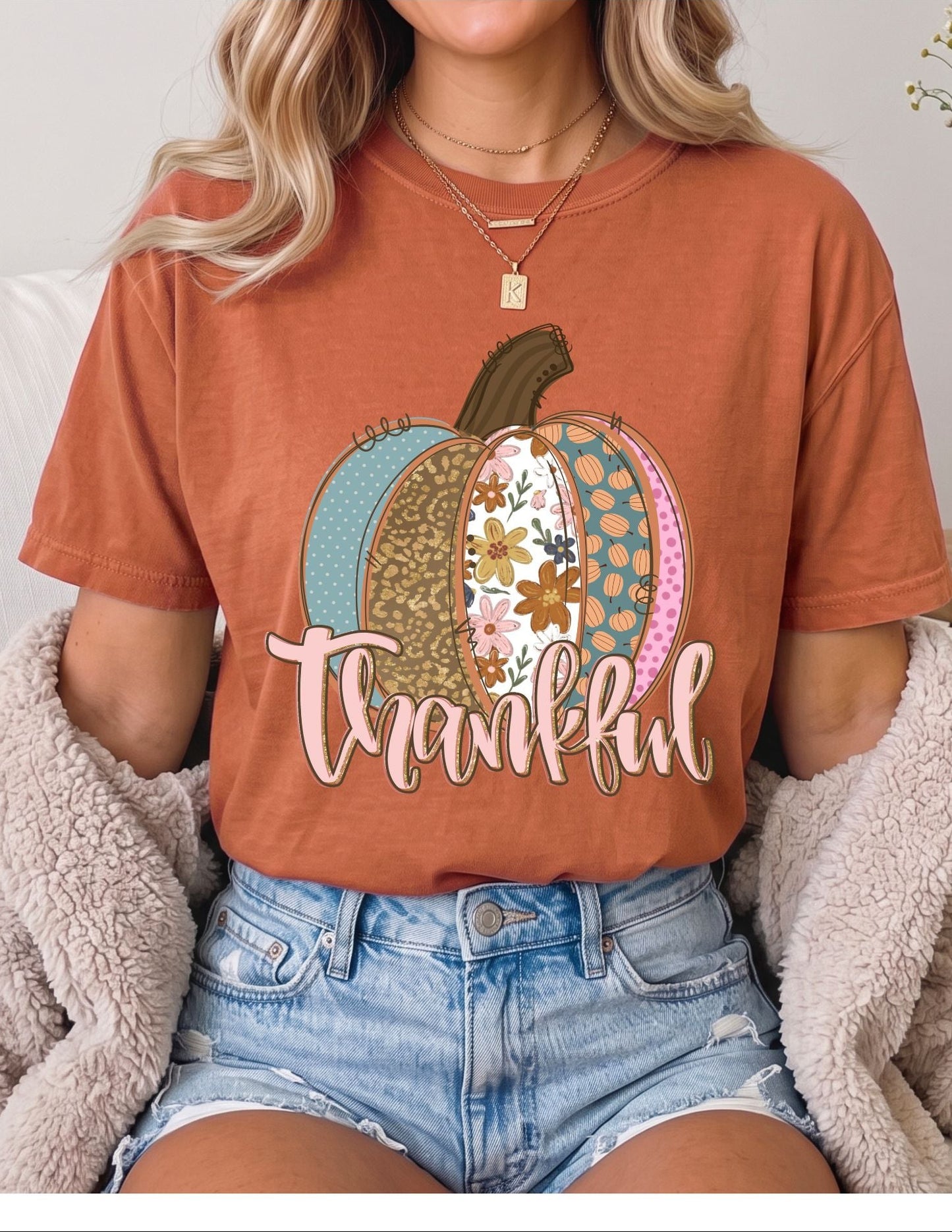 **DEAL OF THE DAY** Thankful Pumpkin Tee