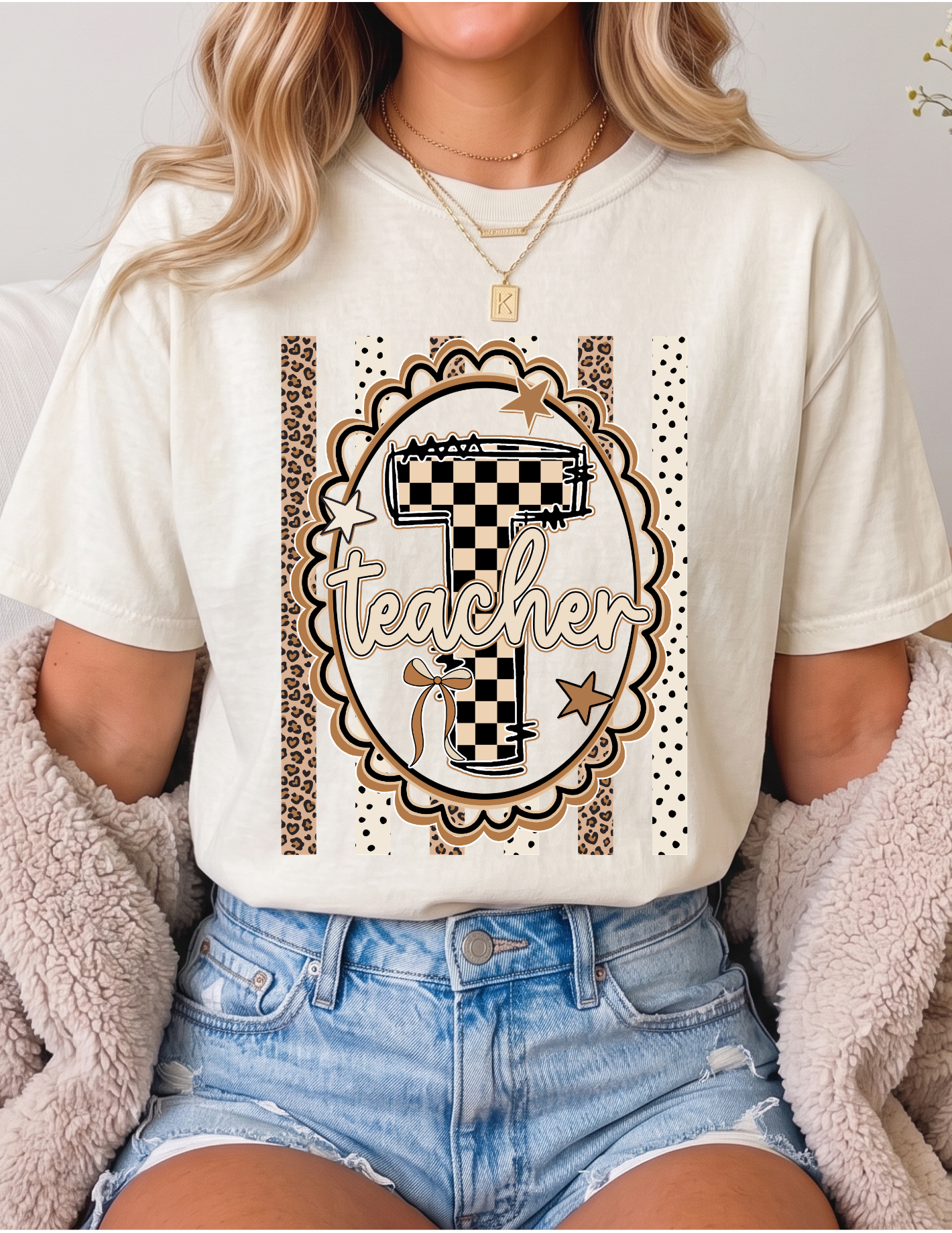 ** DEAL OF THE DAY** Preppy School Staff Tee