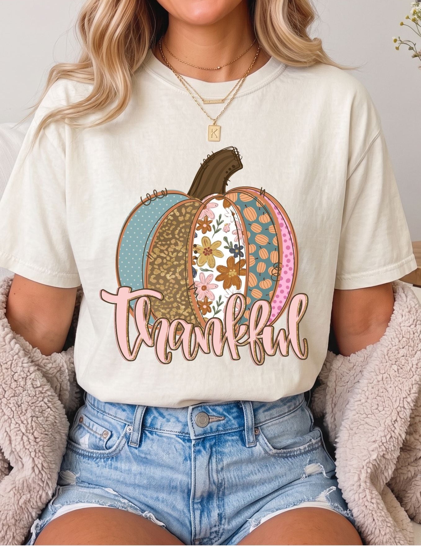**DEAL OF THE DAY** Thankful Pumpkin Tee