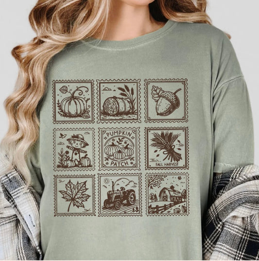 Fall Stamps Tee