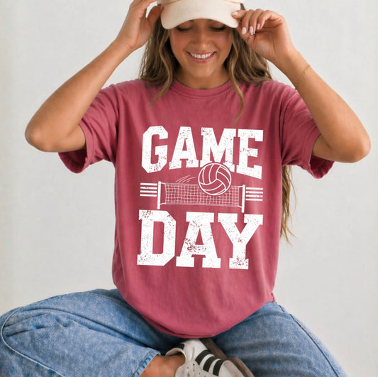 Volleyball Game Day Tee