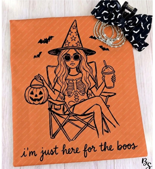 Here For Boos Tee