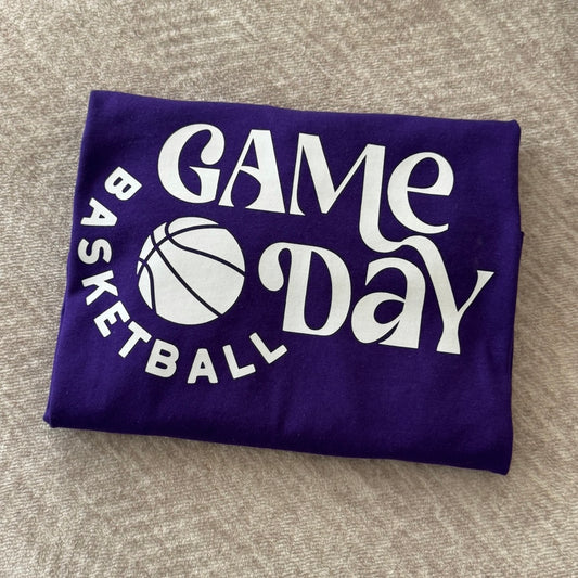 Basketball Game Day Long Sleeve Tee