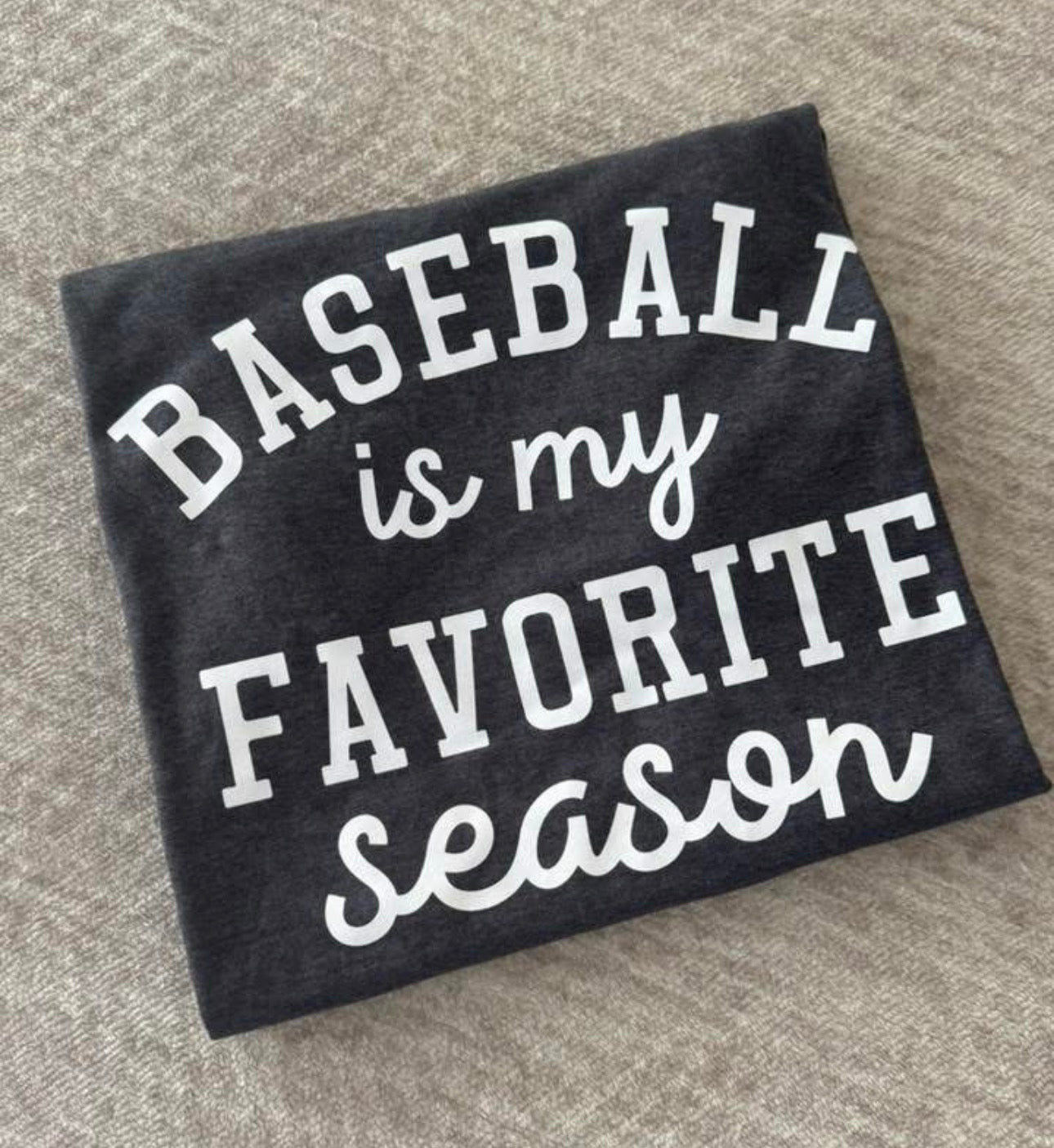 Baseball Favorite Sport Tee