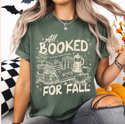 Booked For Fall Tee
