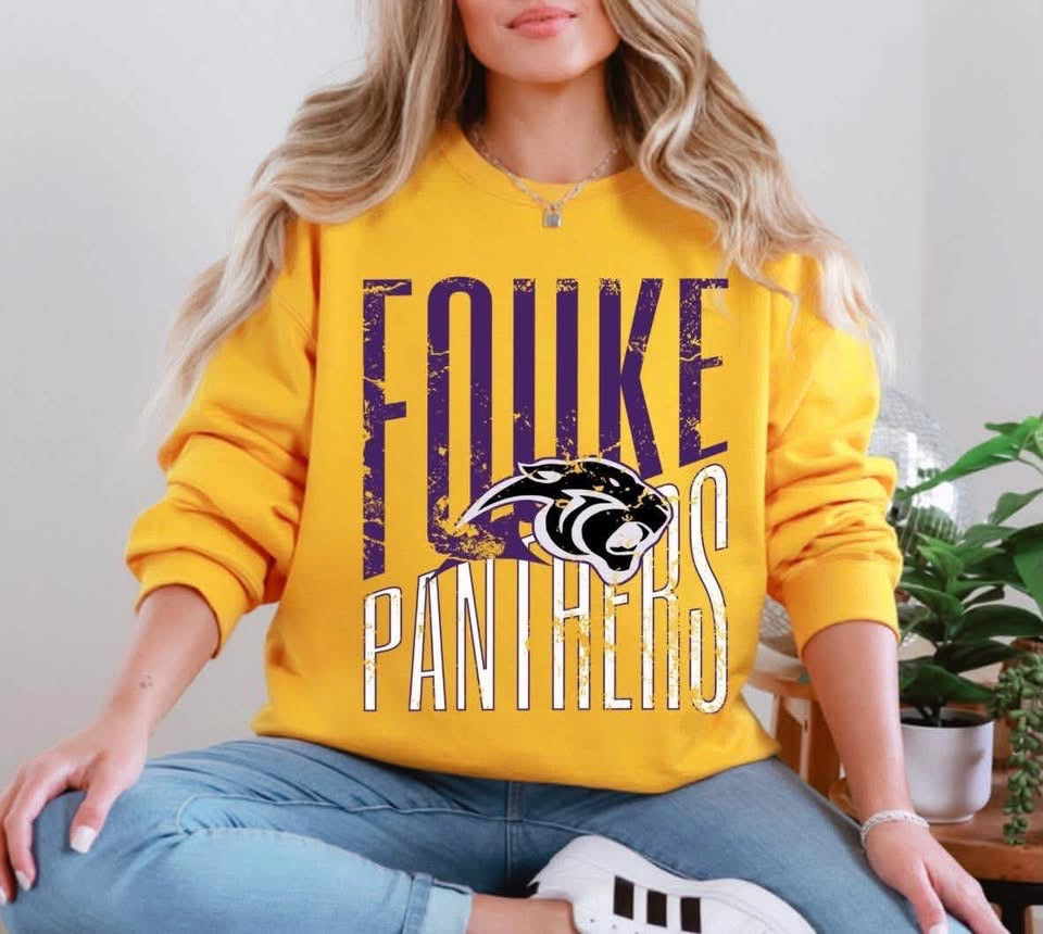 Fouke Panthers - Stretch Graphic Sweatshirt