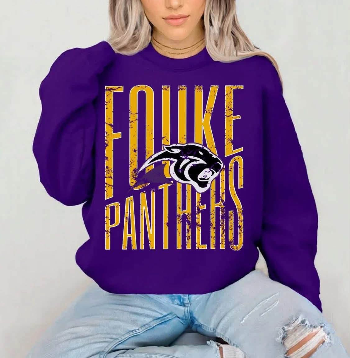 Fouke Panthers - Stretch Graphic Sweatshirt