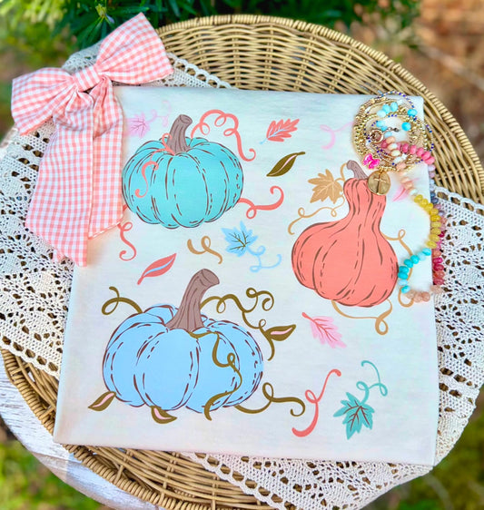 **DEAL OF THE DAY** Colorful Pumpkin Patch Tee