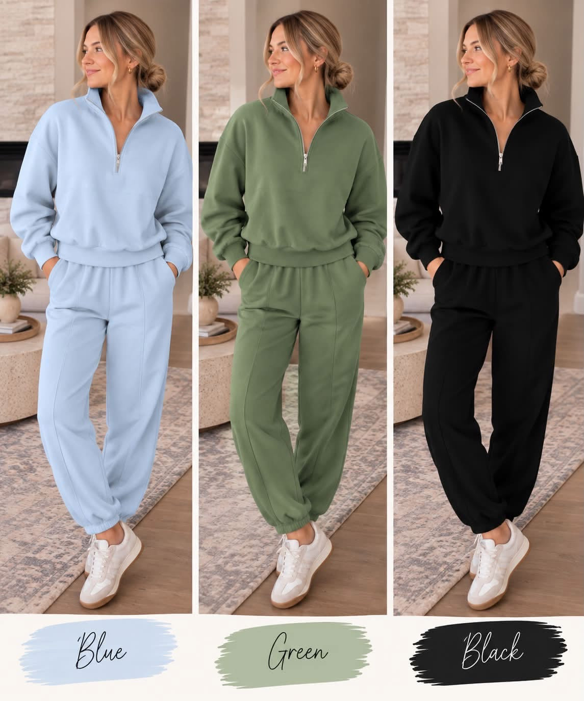 Half Zip Active Set - PREORDER