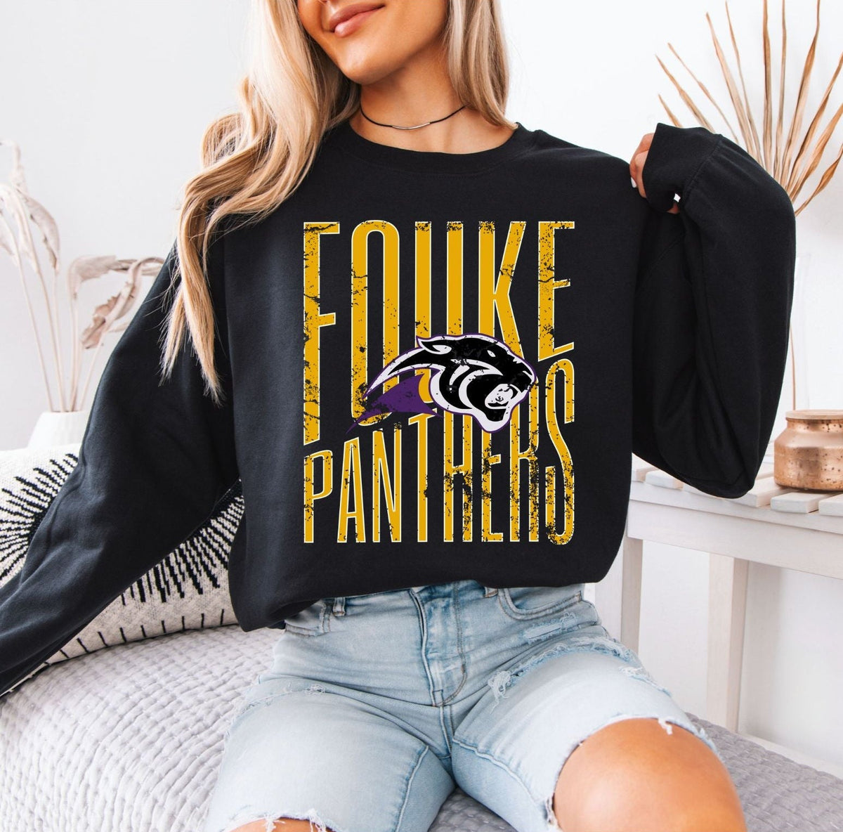Fouke Panthers - Stretch Graphic Sweatshirt
